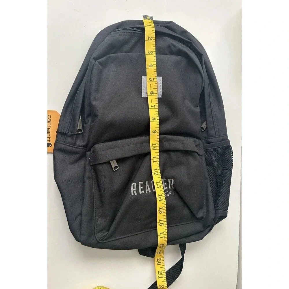 NWT Carhartt Black Canvas Backpack CB0411 Rain Defender